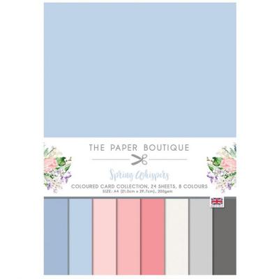 The Paper Boutique Spring Whispers Cardstock - Colour Card Collection